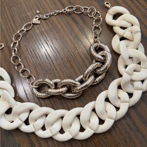 Bundle of Two Chunky Chain Necklaces